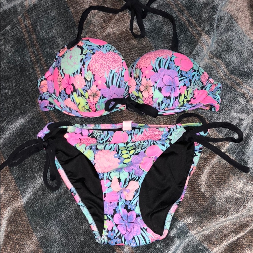 Victoria’s Secret Floral Push-Up Bikini
